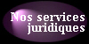 Nos services juridiques